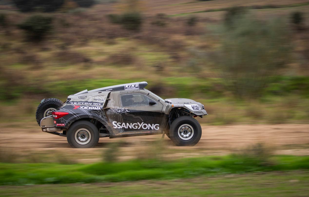 Así es el SsangYong Rexton DKR para el Dakar 2019