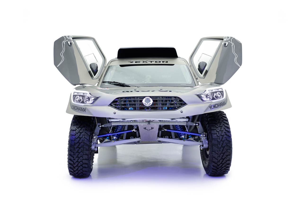 Así es el SsangYong Rexton DKR para el Dakar 2019
