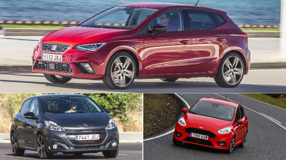 ¿Diesel o gasolina? Lo analizamos en Ford Fiesta, Peugeot 208 y Seat Ibiza