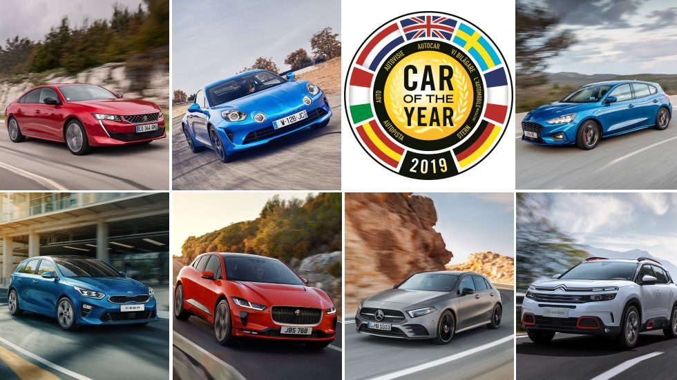 Coche del Año en Europa 2019: los 7 finalistas, desvelados