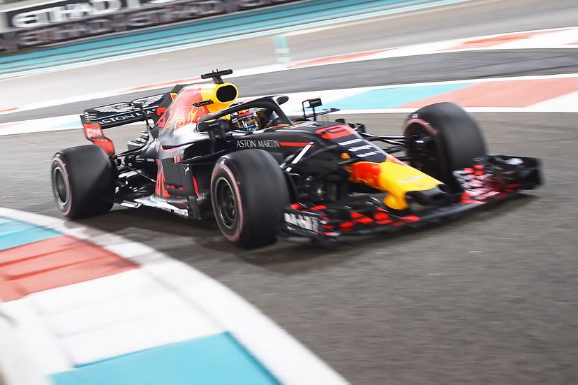 Daniel Ricciardo con las hiperblandas