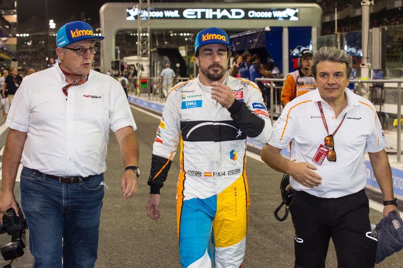 Fernando Alonso, tras finalizar la carrera