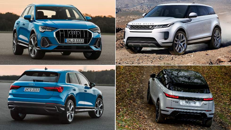 Audi Q3 vs Range Rover Evoque 2019: el duelo de nuevos SUV que viene