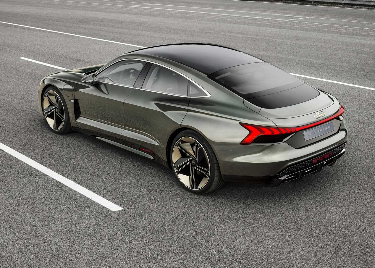 Audi e-tron GT Concept, anticipando la deportividad eléctrica de la marca