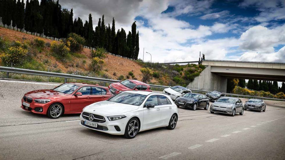 Elegimos al mejor compacto premium: A3, Serie 1, Clase A, Golf, Q30, CT, V40 y DS 4