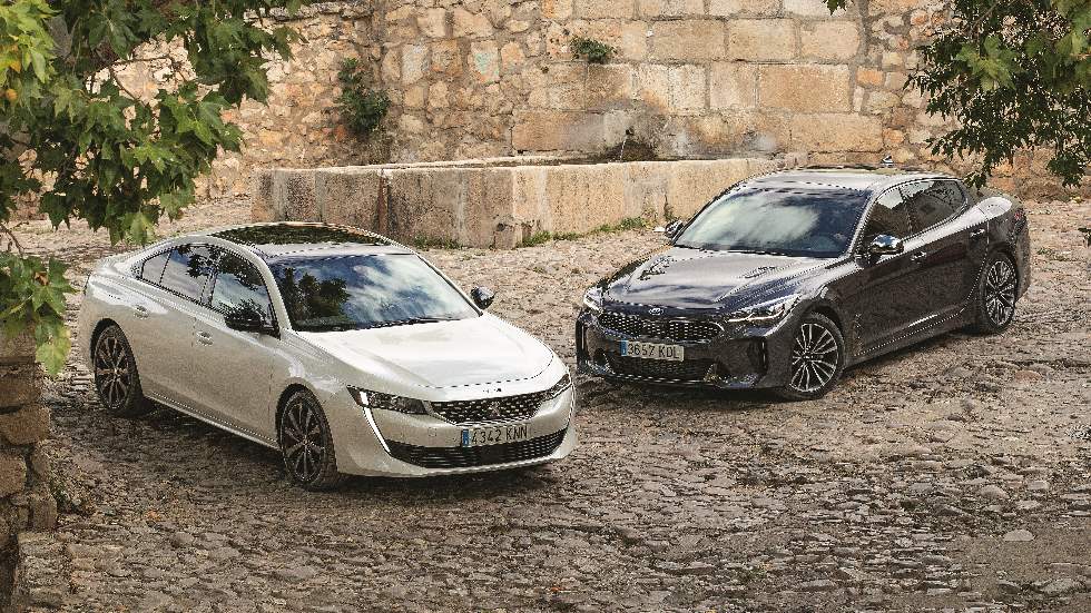 Comparativa Diesel Peugeot 508 vs Kia Stinger: ¿cuál es mejor?