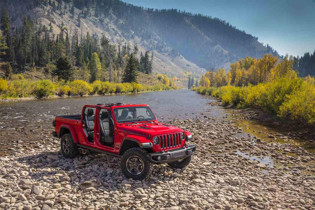 Jeep Gladiator: el nuevo pick-up presentado en el Salón de Los Ángeles