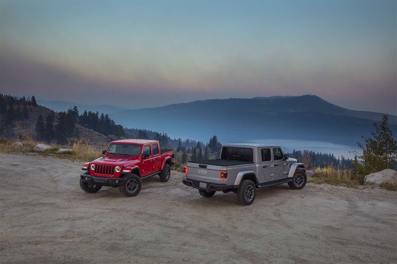 Jeep Gladiator: el nuevo pick-up presentado en el Salón de Los Ángeles
