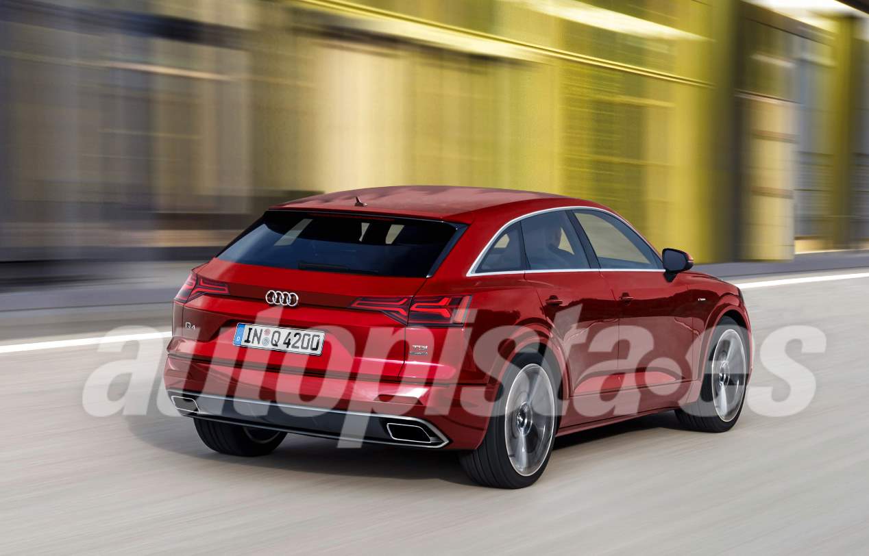 Audi Q4 2019: nuevas imágenes del nuevo SUV coupé
