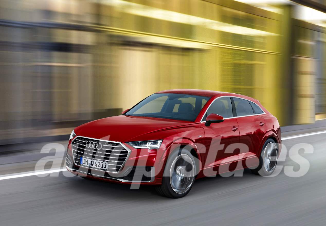 Audi Q4 2019: nuevas imágenes del nuevo SUV coupé