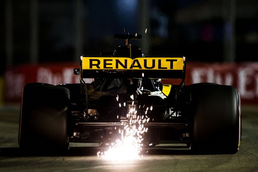 El Renault R.S.18 de Carlos Sainz