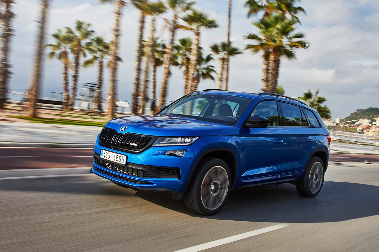 Skoda Kodiaq RS: a prueba el SUV de siete plazas más rápido en Nurburgring