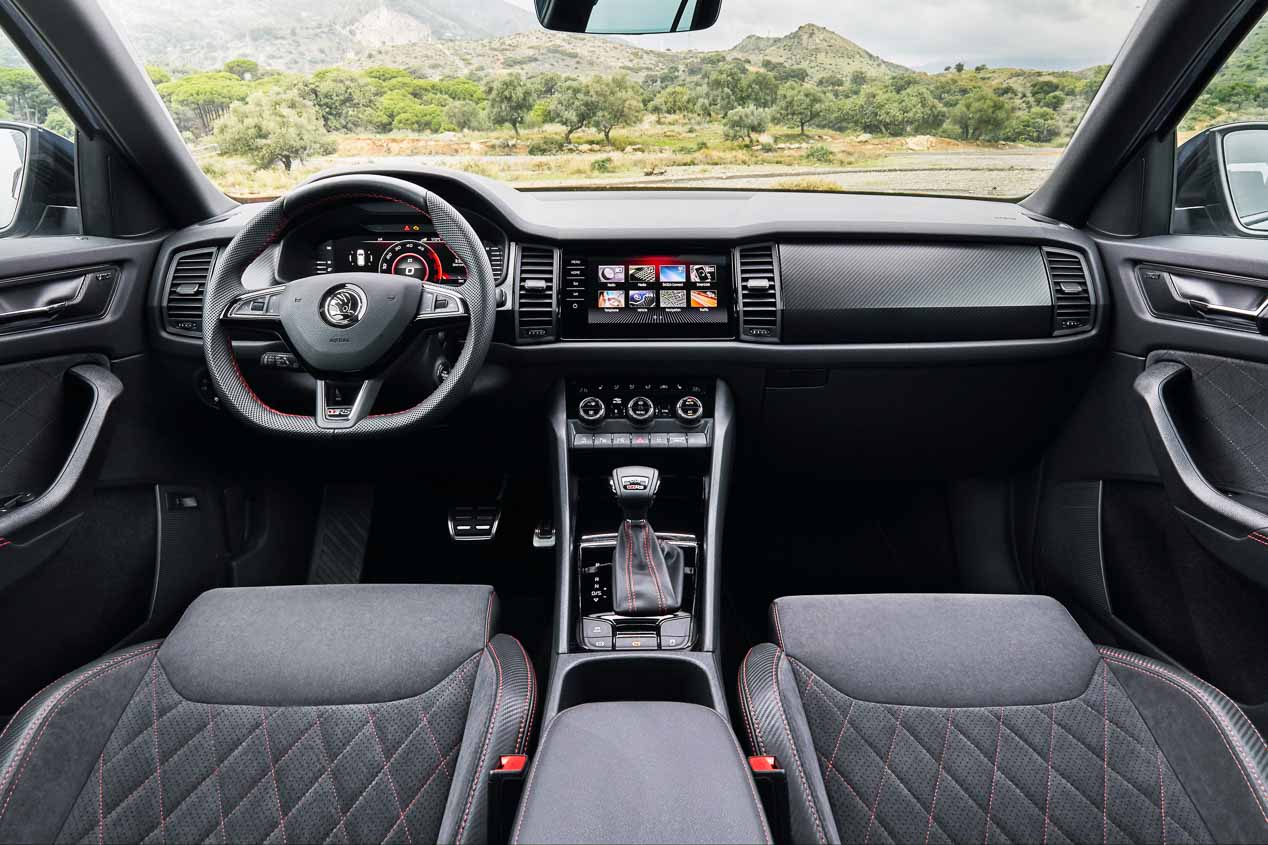 Skoda Kodiaq RS: a prueba el SUV de siete plazas más rápido en Nurburgring