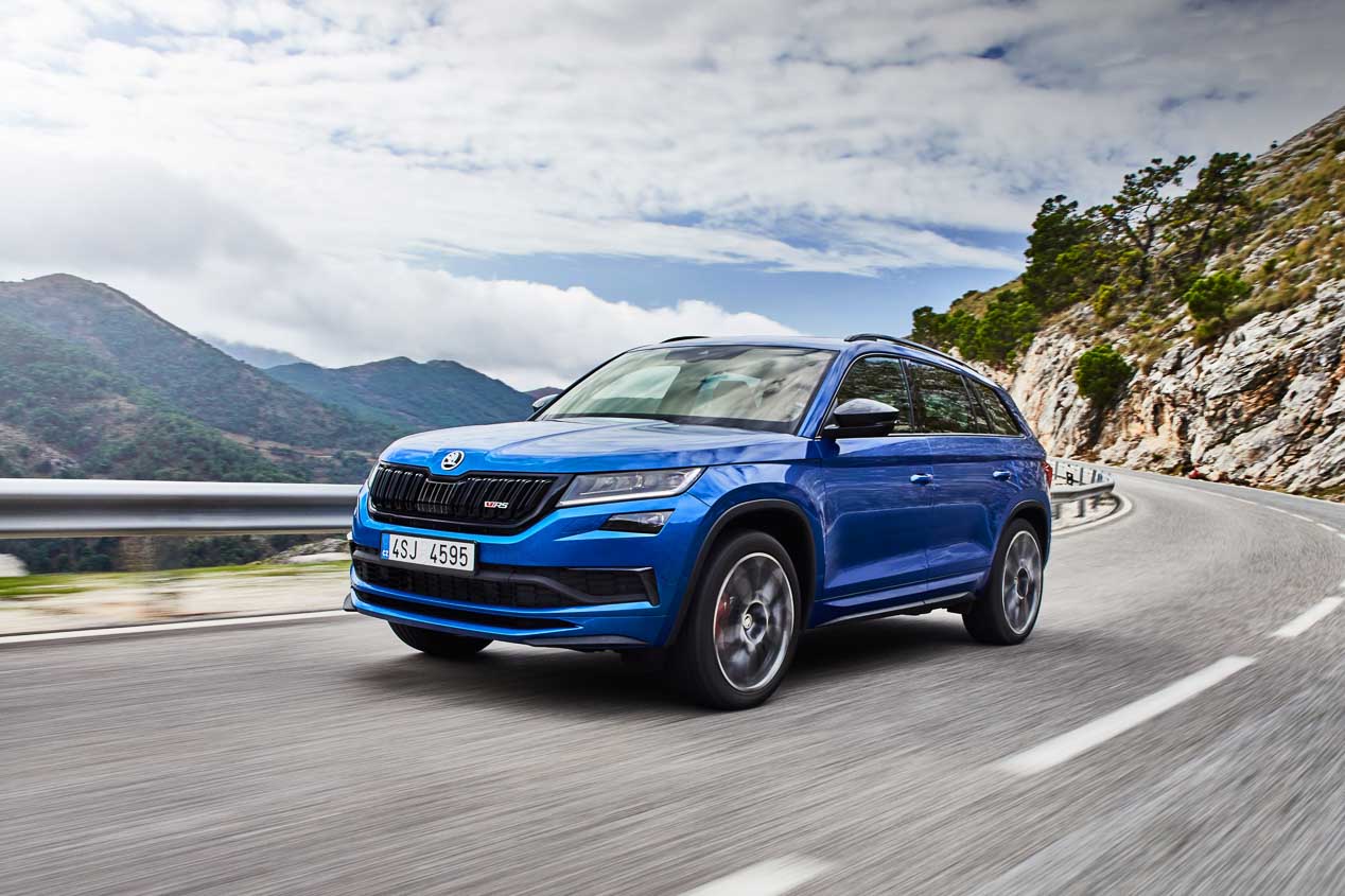 Skoda Kodiaq RS: a prueba el SUV de siete plazas más rápido en Nurburgring