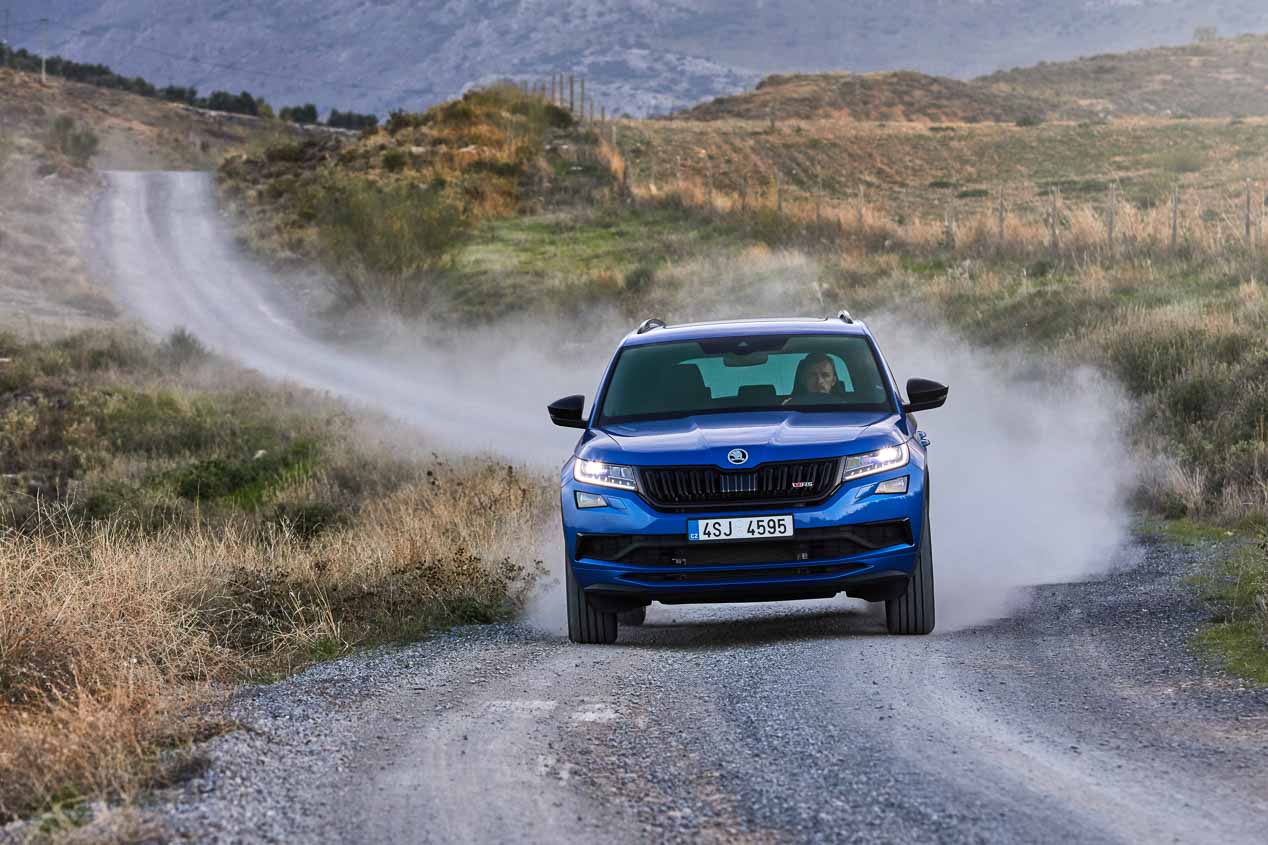 Skoda Kodiaq RS: a prueba el SUV de siete plazas más rápido en Nurburgring