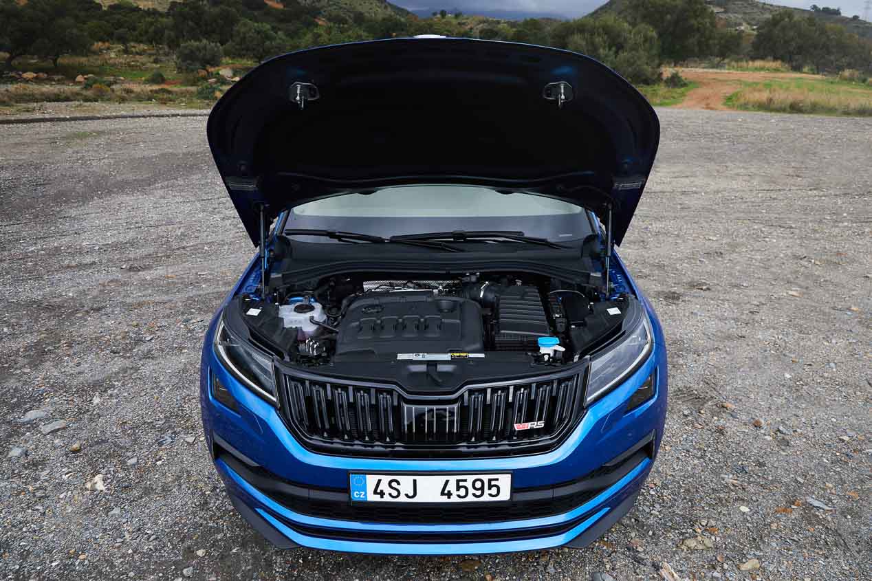 Skoda Kodiaq RS: a prueba el SUV de siete plazas más rápido en Nurburgring