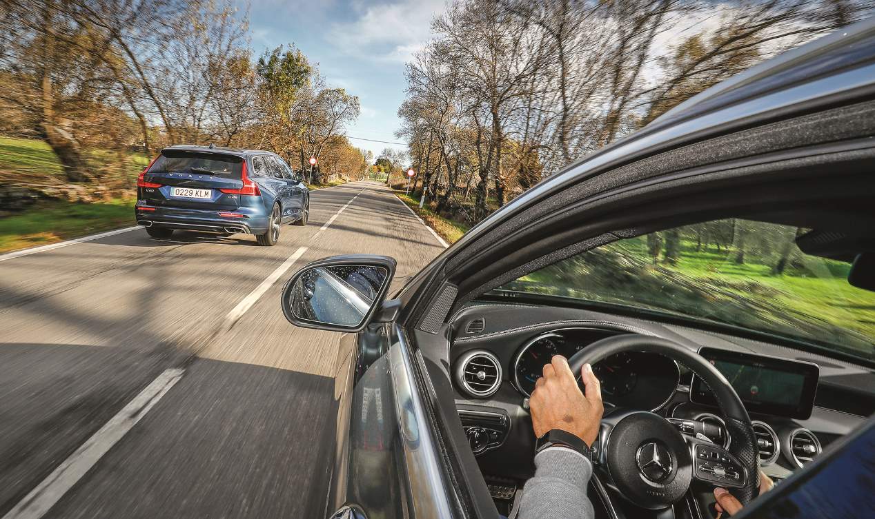 Comparativa: Mercedes Clase C familiar vs Volvo V60