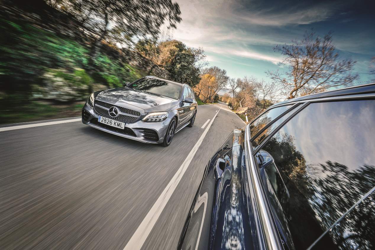 Comparativa: Mercedes Clase C familiar vs Volvo V60