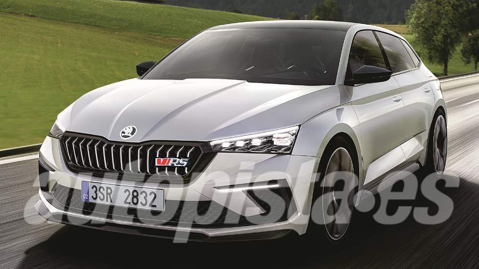 Skoda Scala RS: el próximo gran rival del VW Golf GTi 