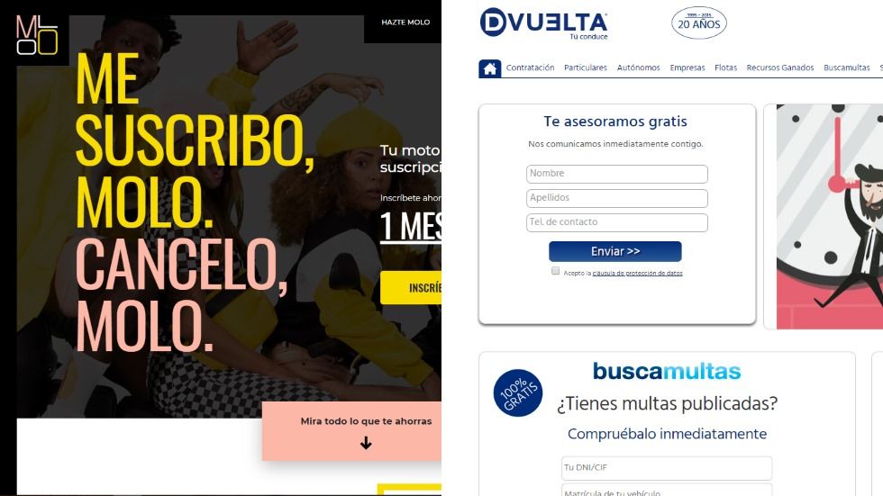 Motosharing: Dvuelta y Molo firman un acuerdo para la gestión de multas