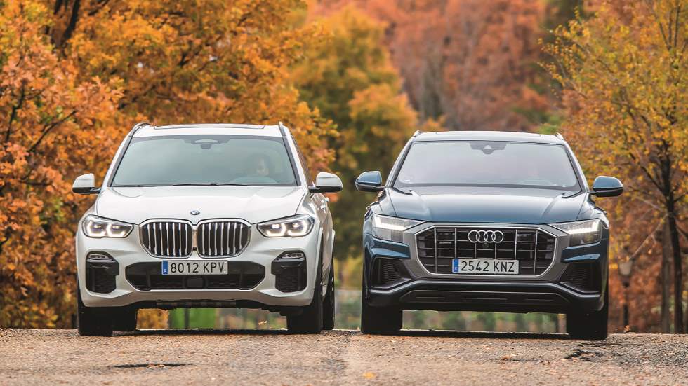 Audi Q8 vs BMW X5: comparamos dos SUV superdotados