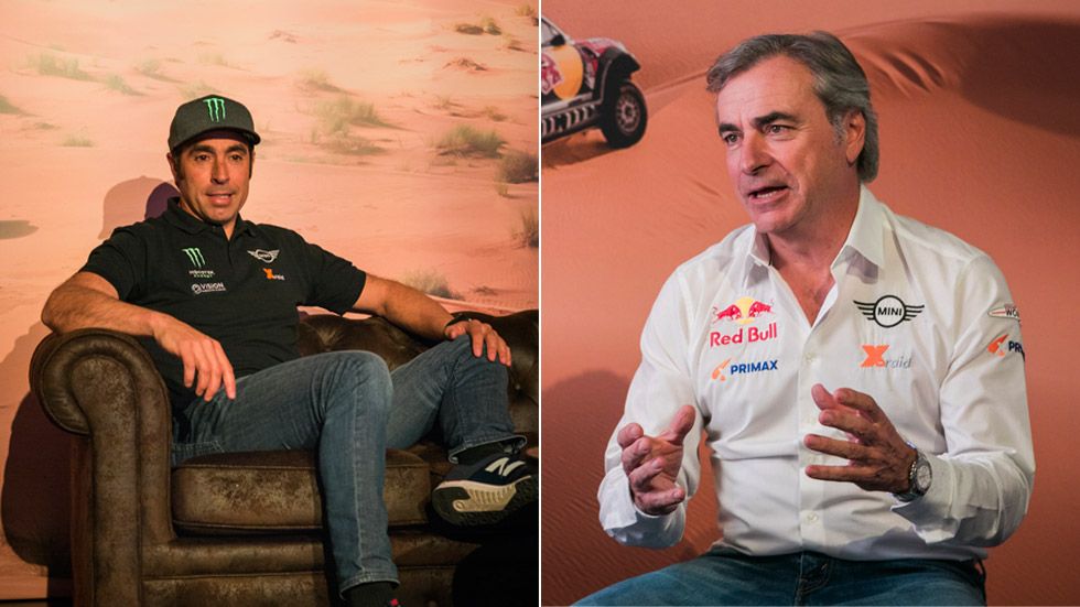Carlos Sainz y Nani Roma: a por la victoria en el Dakar 2019 con Mini
