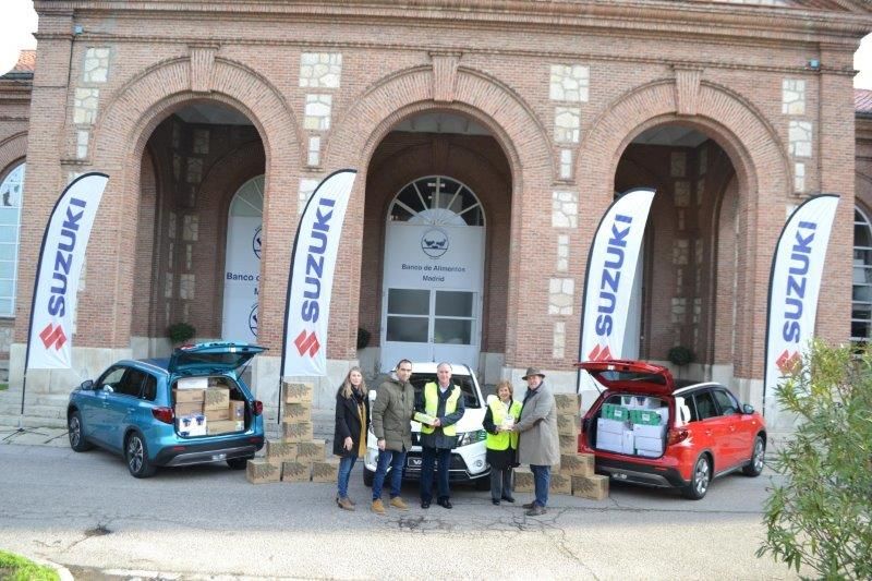 Suzuki entrega más de 3.000 kg de comida a los más necesitados