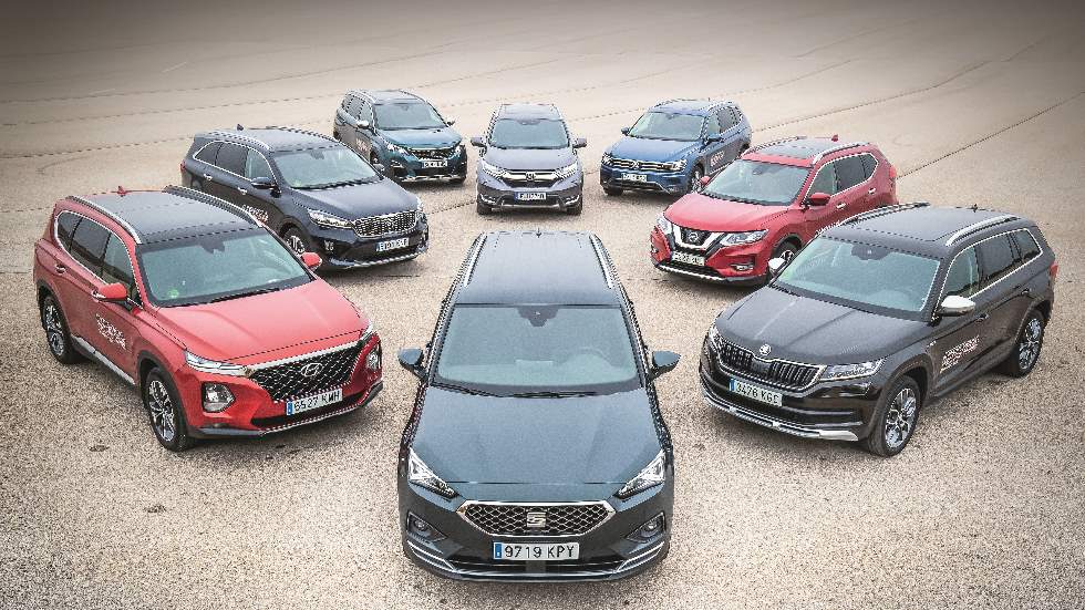 Revista Autopista 3082: en busca del mejor SUV de 7 plazas (Tarraco, Santa Fe, Sorento…)