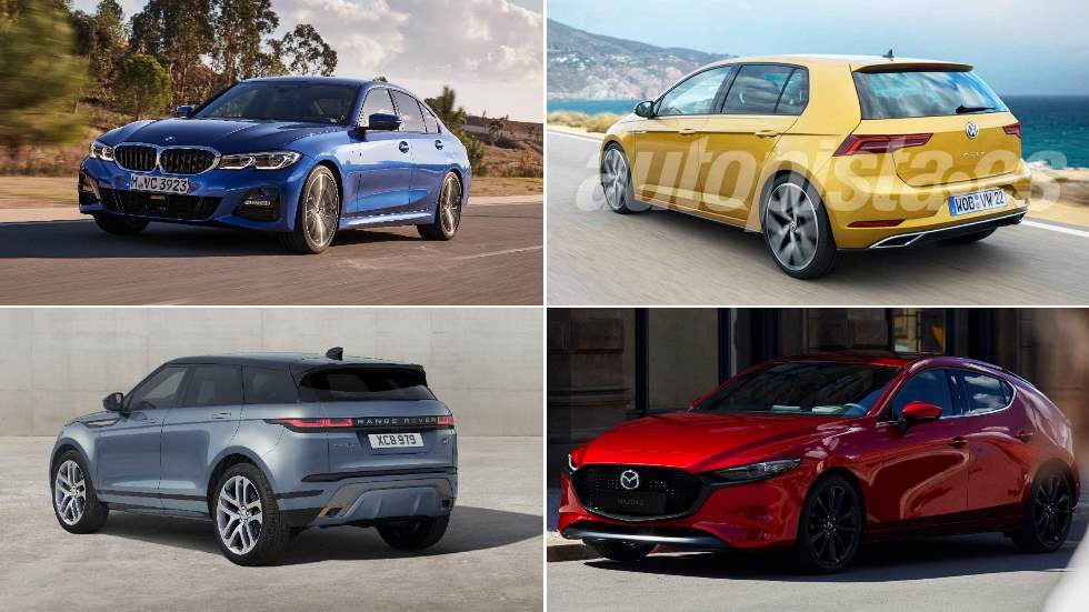 Los 10 mejores coches y SUV de 2019: Serie 3, Golf, Mazda3, Evoque, Corolla…