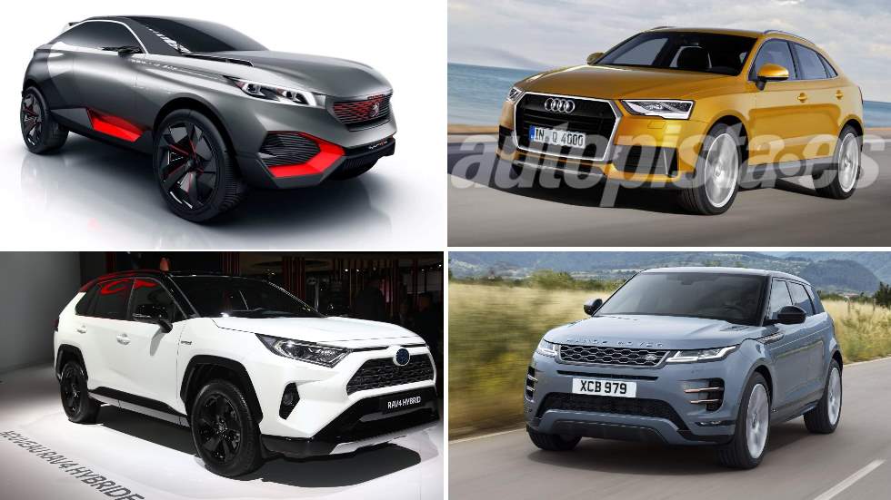 Los 10 mejores SUV de 2019: RAV4, Evoque, Kuga, 2008, Q4…