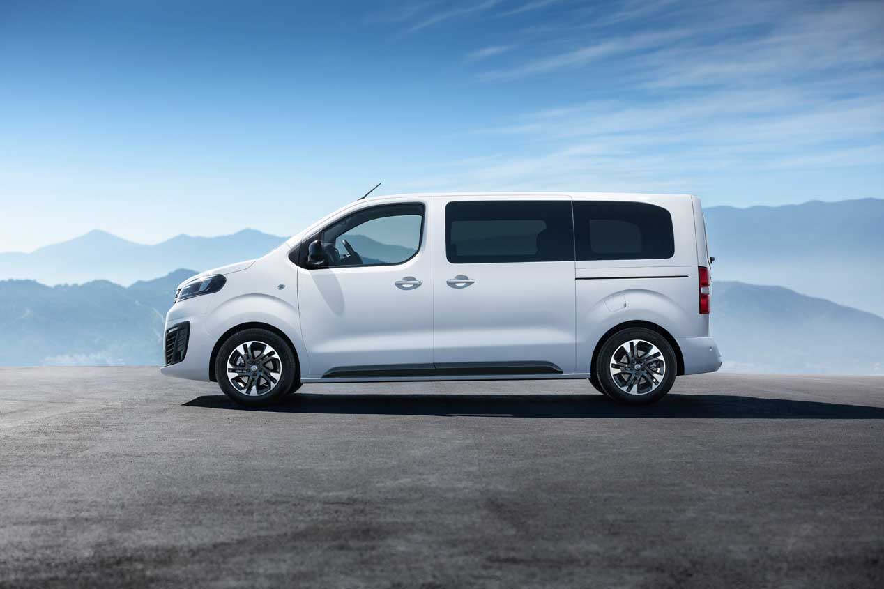 Opel Zafira Life, hasta 9 pasajeros en tres tamaños