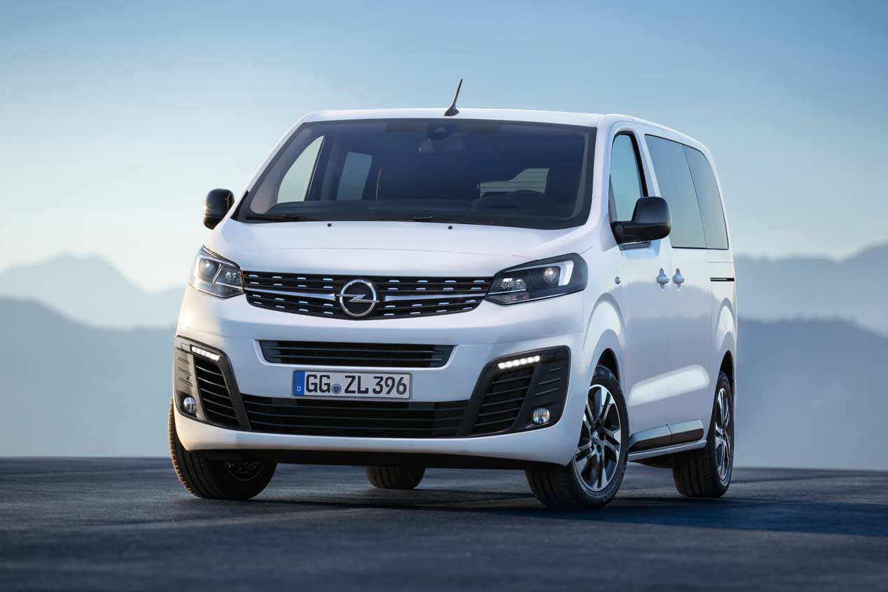 Opel Zafira Life, hasta 9 pasajeros en tres tamaños