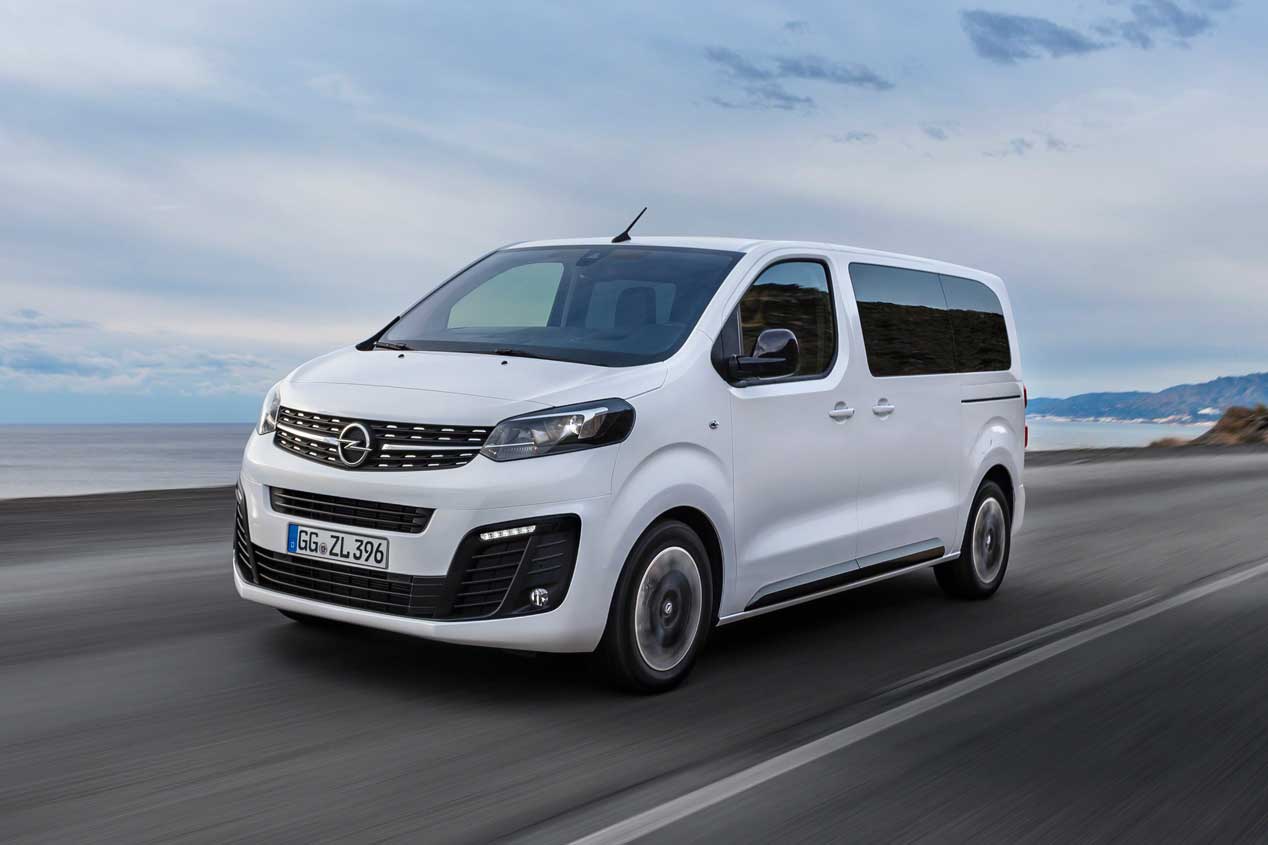Opel Zafira Life, hasta 9 pasajeros en tres tamaños