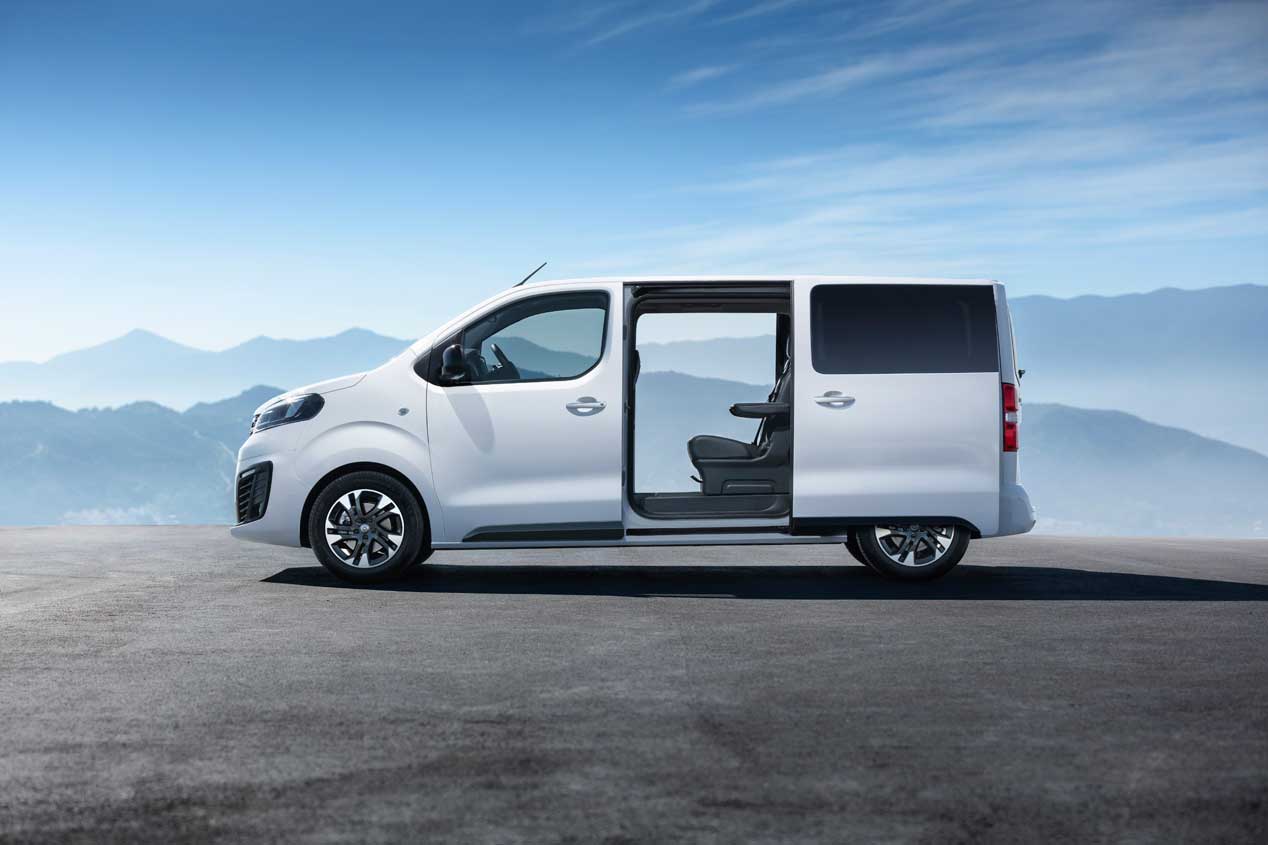 Opel Zafira Life, hasta 9 pasajeros en tres tamaños