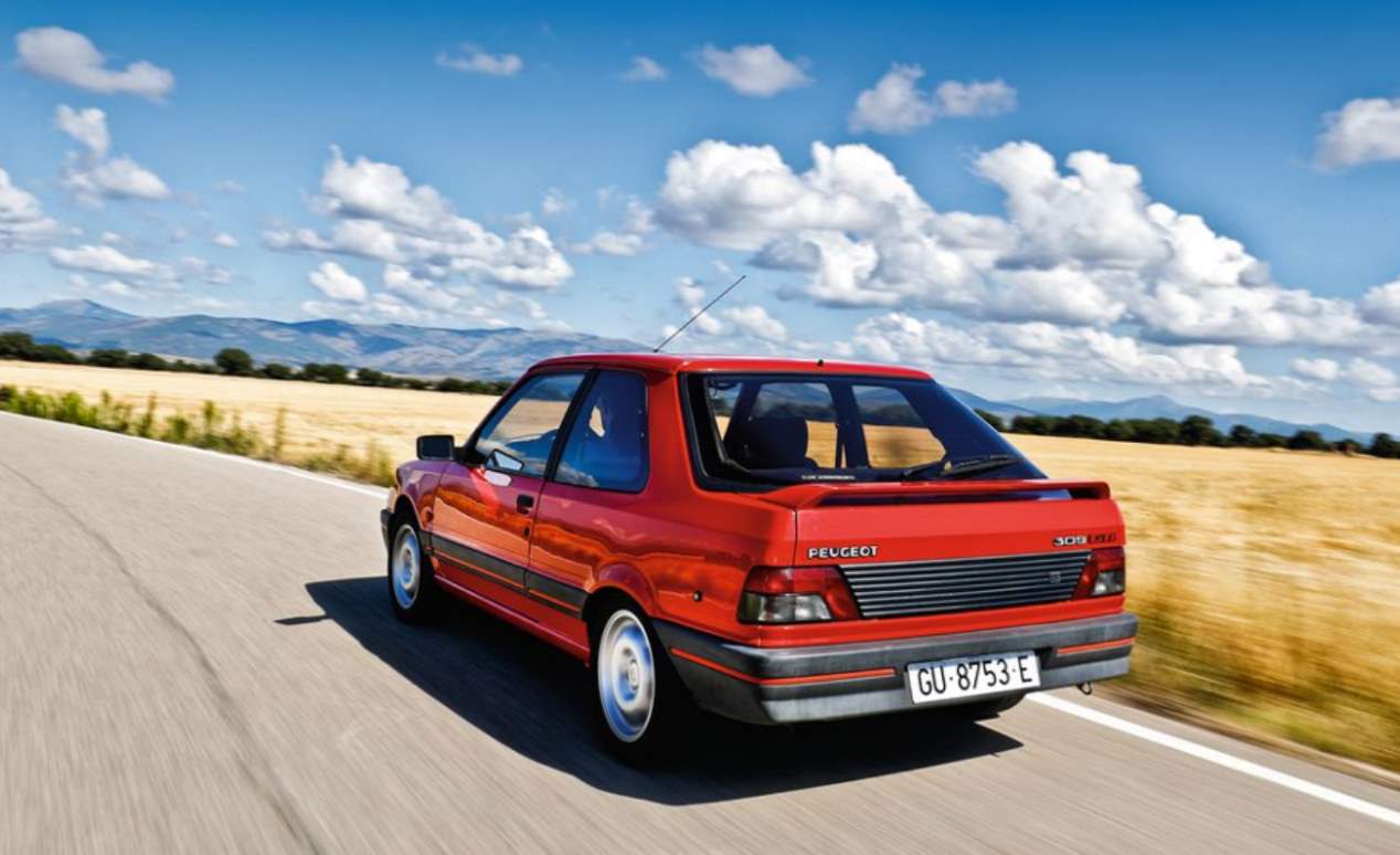 Alfa 133 1.7 IE, Opel Kadett GSi, Peugeot 309 GTi y VW Golf GTi Mk2