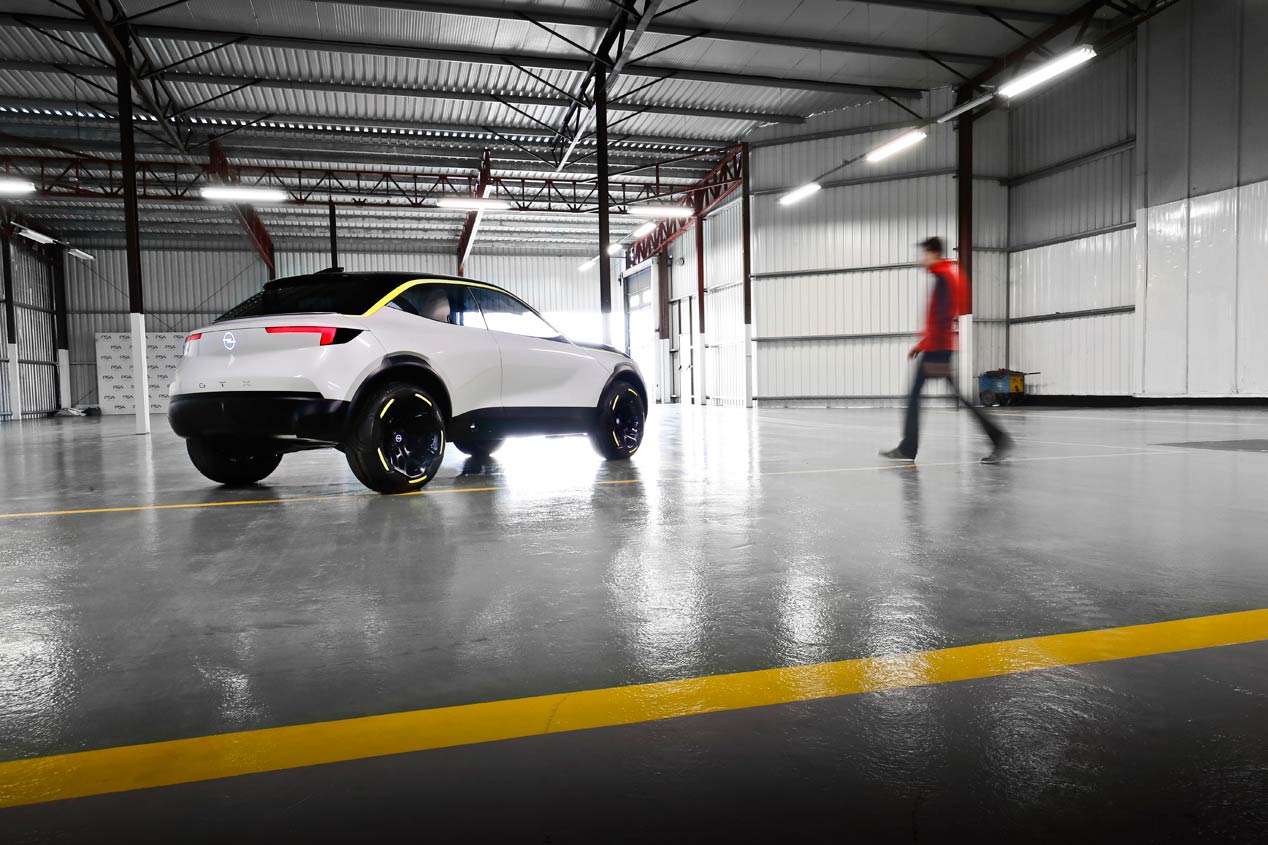 El Opel GT X Experimental, a prueba