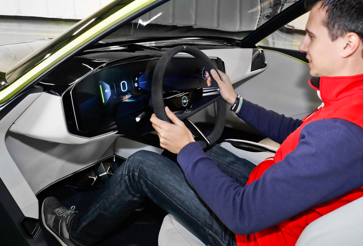 El Opel GT X Experimental, a prueba