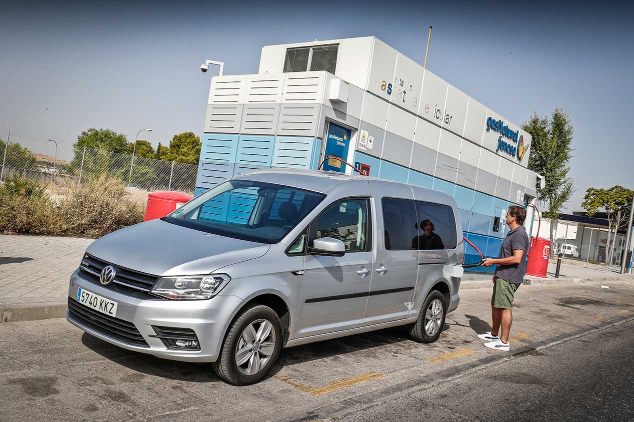 VW Caddy Maxi TGI, a prueba la versión de gas