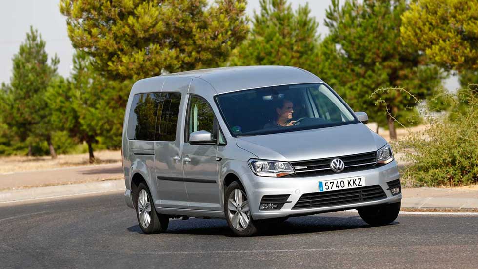 Volkswagen Caddy Maxi TGI, el comercial de gas natural con etiqueta ECO