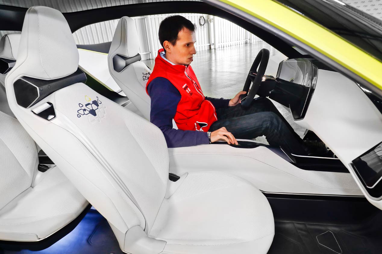 El Opel GT X Experimental, a prueba