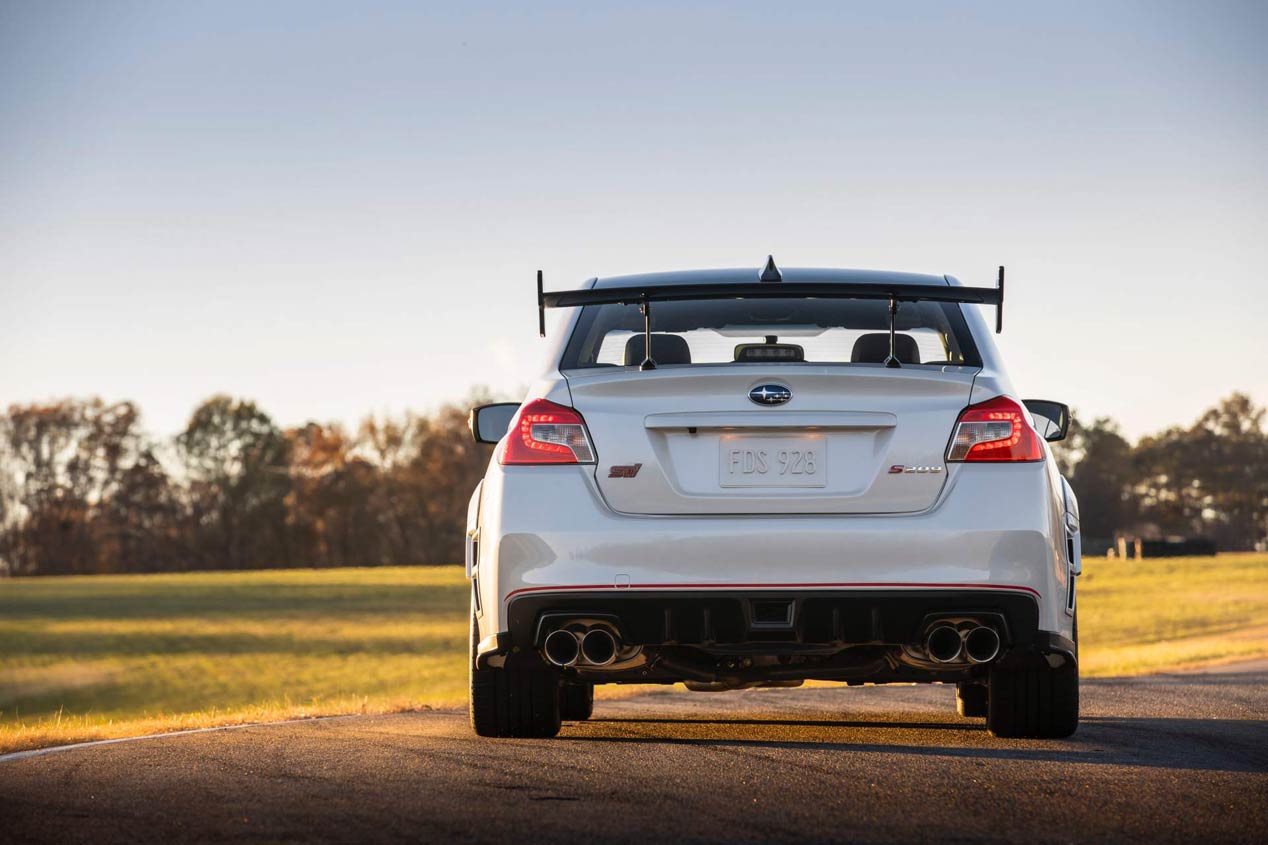 Subaru WRX STi S209, edición limitada para EE.UU.