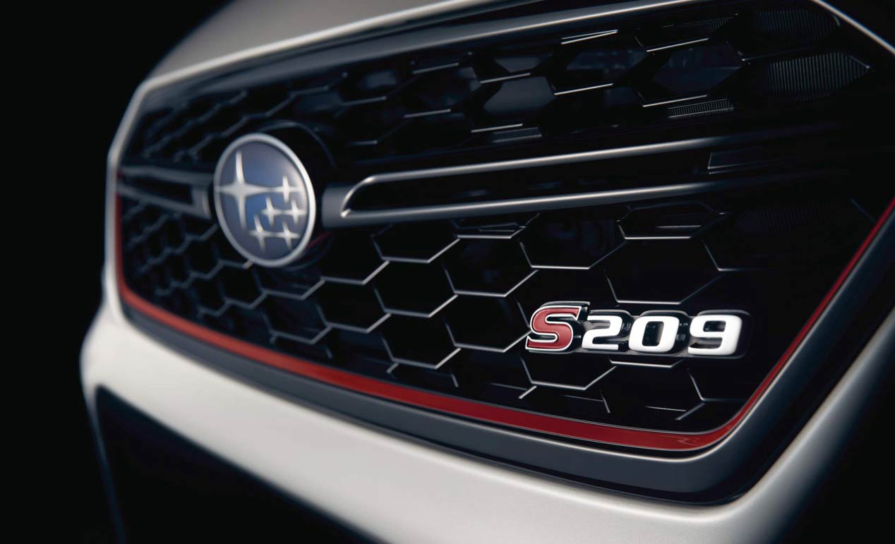 Subaru WRX STi S209, edición limitada para EE.UU.