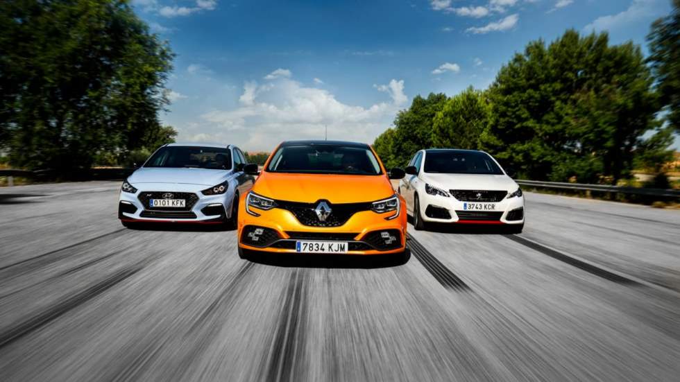 Hyundai i30N Performance, Peugeot 308 GTi y Renault Mégane RS: ¿cuál es el mejor deportivo?