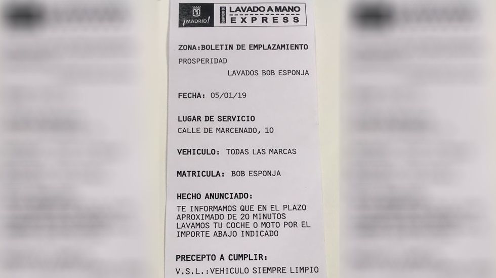 La historia de la multa de tráfico… que en realidad es una publicidad