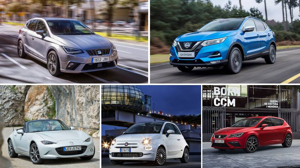 Todos los coches y SUV más vendidos del mercado en 2018, en sus 14 categorías