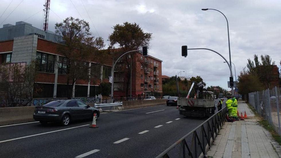 Todo sobre el nuevo radar de tramo instalado en la A-5 en Madrid