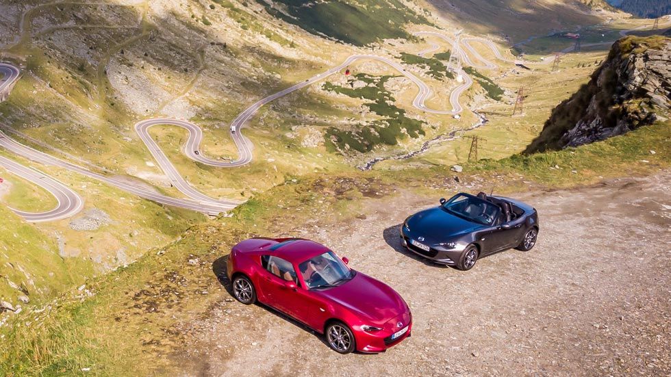 Conducimos la Transfăgărășan: el Mazda MX-5, por la carretera de Drácula