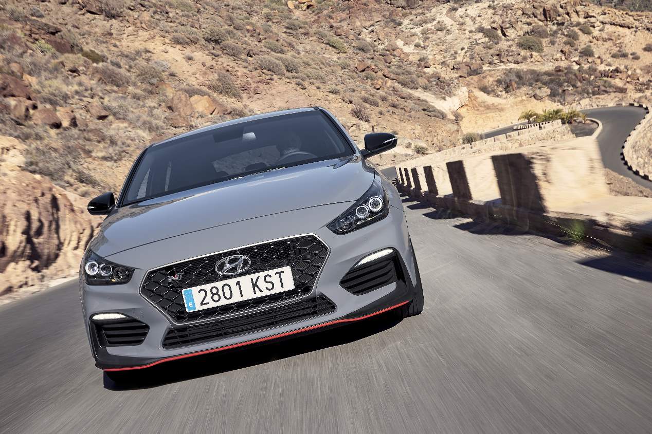Nuestra prueba a bordo del Hyundai i30 Fastback N, en imágenes