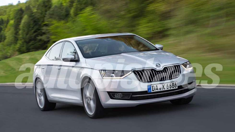 Skoda Superb 2019: la renovada berlina, casi a punto