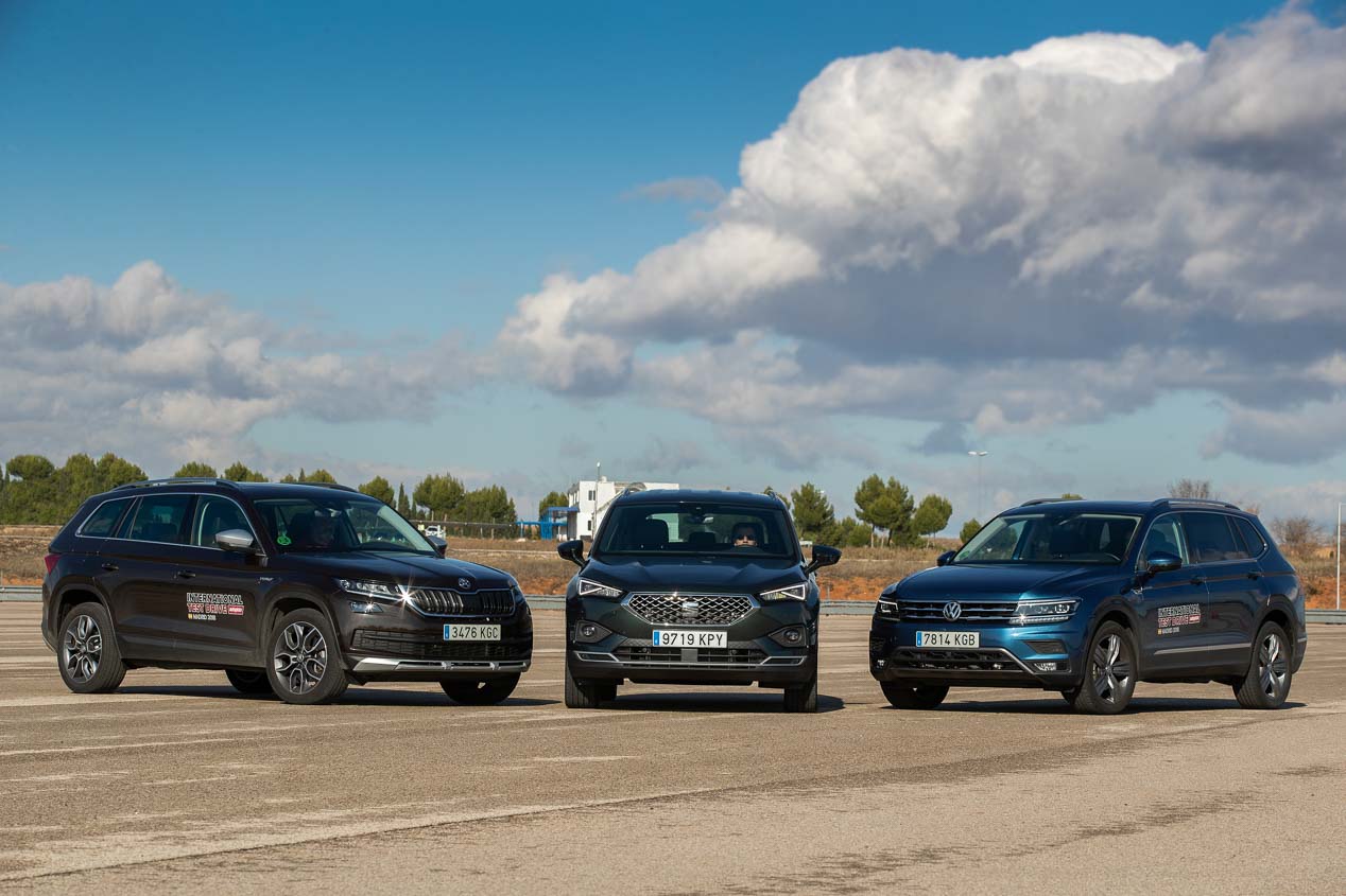Comparativa: Seat Tarraco vs Skoda Kodiaq vs VW Tiguan Allspace